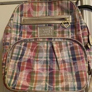 Pastel Coach Backpack